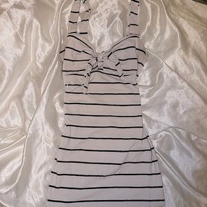 Forever 21 striped Sun Dress with Bow